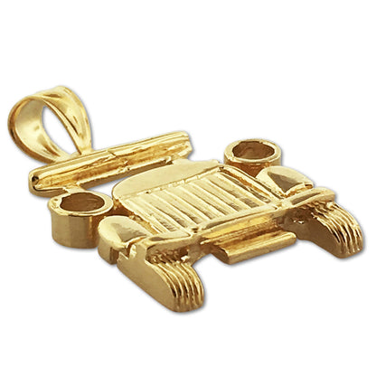 14K Gold Ford Model T Car Pendant