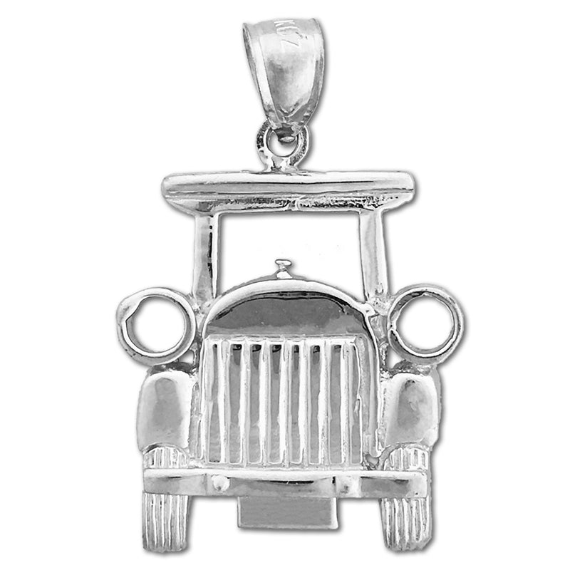 14K Gold Ford Model T Car Pendant