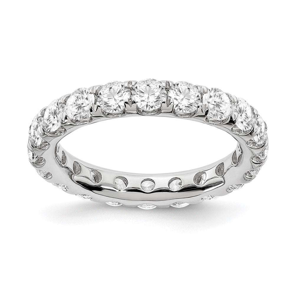 14k White Gold SI2-I1(H/I) UPRG Eternity Wedding Band Ring