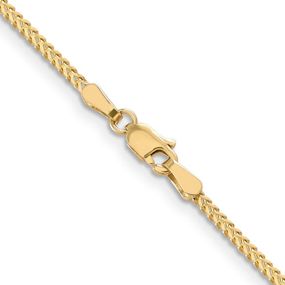 20 Inch 14K 1.25mm Franco Chain Necklace