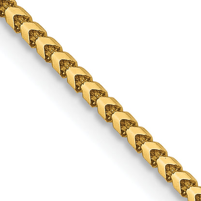 20 Inch 14K 1.25mm Franco Chain Necklace