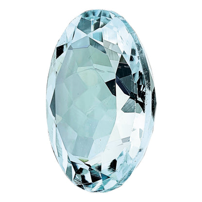 Gemstone Aquamarine Aa Quality 4X3mm Oval