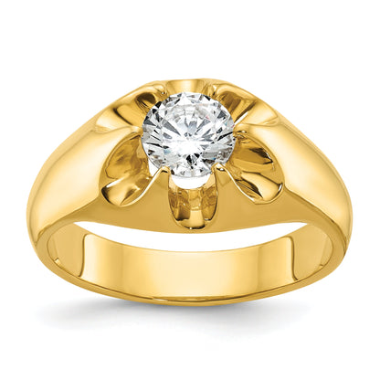 10K Yellow Gold 10Ky Fancy Ring Mounting