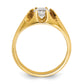 14k Yellow Gold 1 Ct. Lab Grown Diamond VS/SI+ G+ Men's Ring