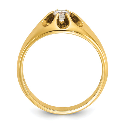 10K Yellow Gold 10Ky Fancy Ring Mounting