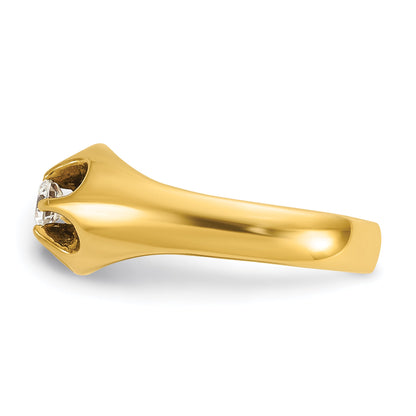 10K Yellow Gold 10Ky Fancy Ring Mounting