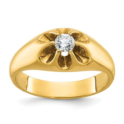 10K Yellow Gold 10Ky Fancy Ring Mounting