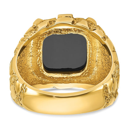 10K Yellow Gold 10Ky Fancy Ring Mounting