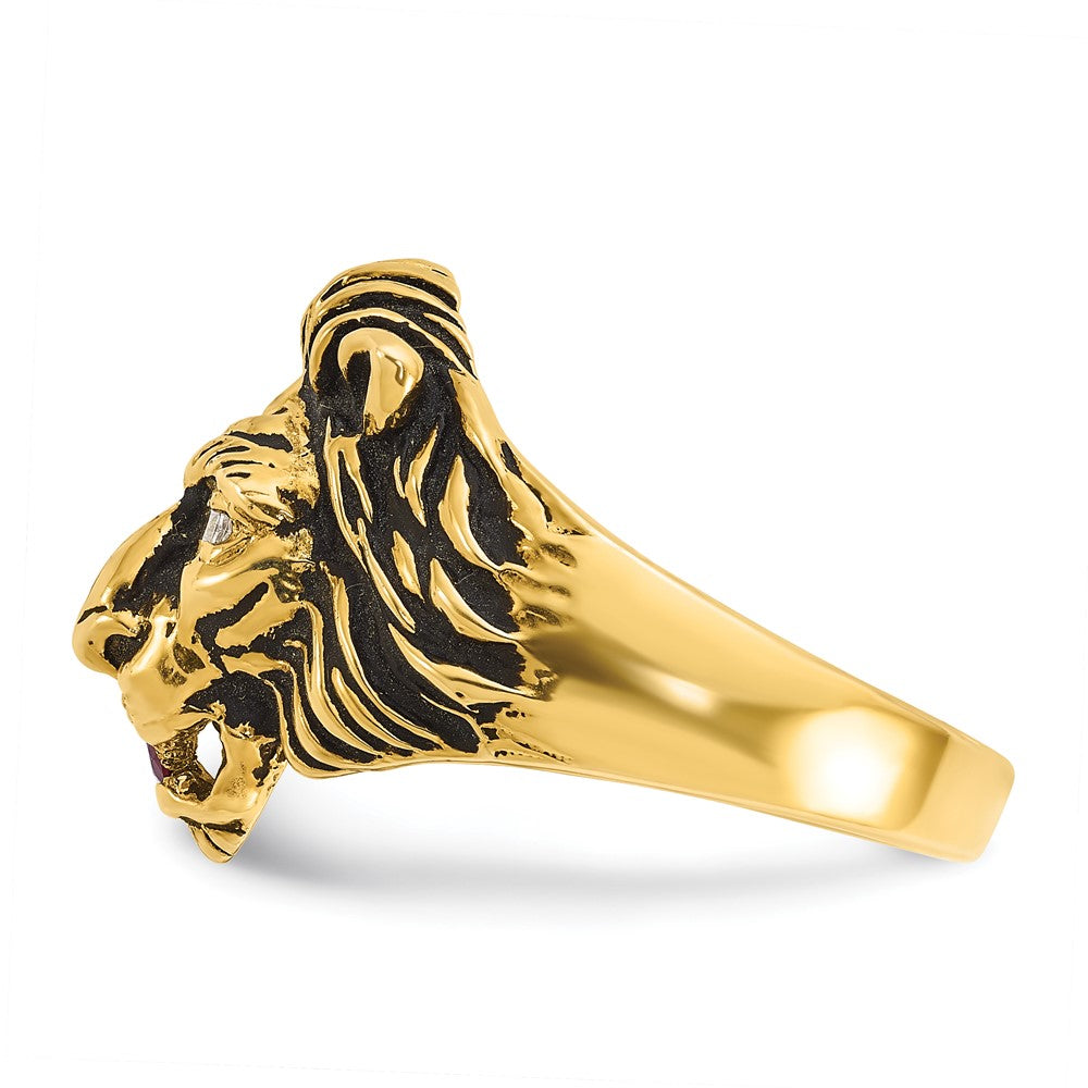 10K Yellow Gold 10Ky Fancy Ring Mounting