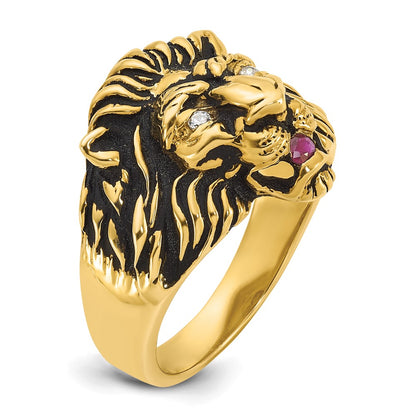 10K Yellow Gold 10Ky Fancy Ring Mounting