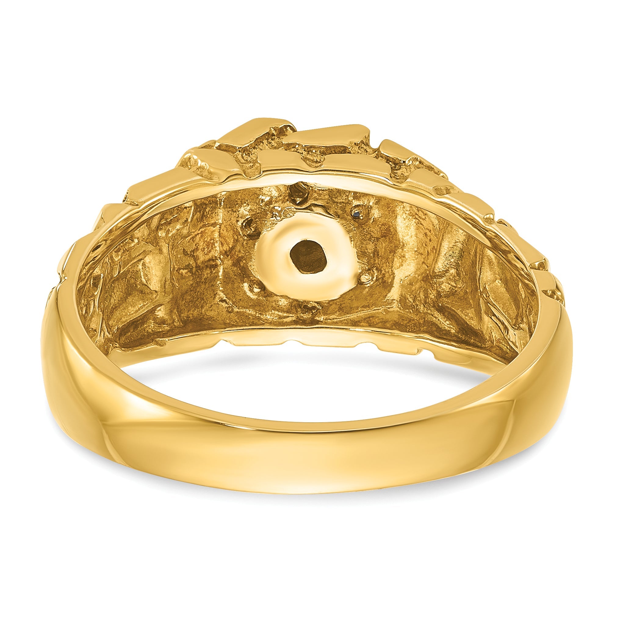 10K Yellow Gold 10Ky Fancy Ring Mounting