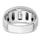 14k White Gold 7/8 Ct. Lab Grown Diamond VS/SI+ G+ Men's Ring