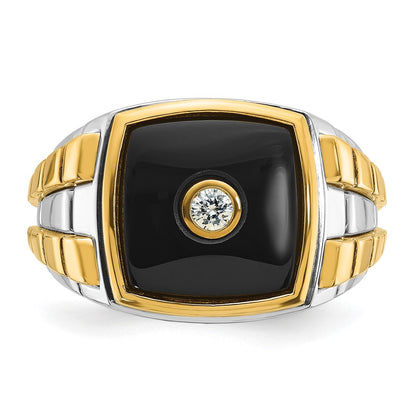 10K Two-Tone Two-Tone Fancy Ring Mounting