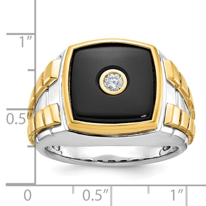 10K Two-Tone Two-Tone Fancy Ring Mounting