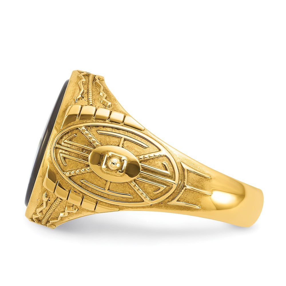 10K Yellow Gold 10Ky Fancy Ring Mounting