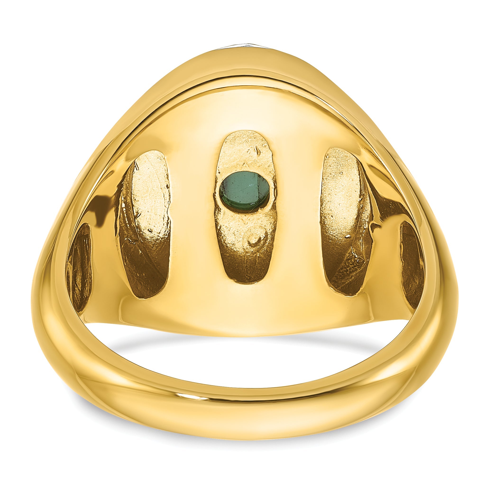 10K Yellow Gold 10Ky Fancy Ring Mounting