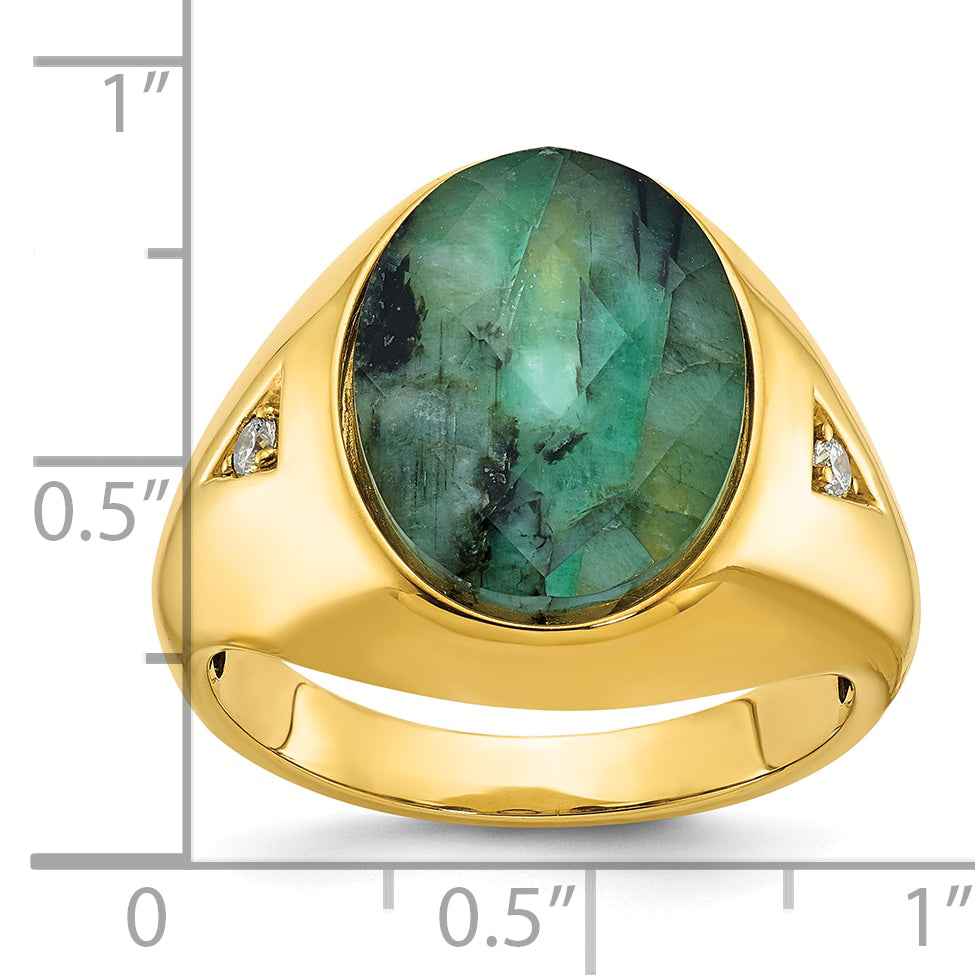 10K Yellow Gold 10Ky Fancy Ring Mounting