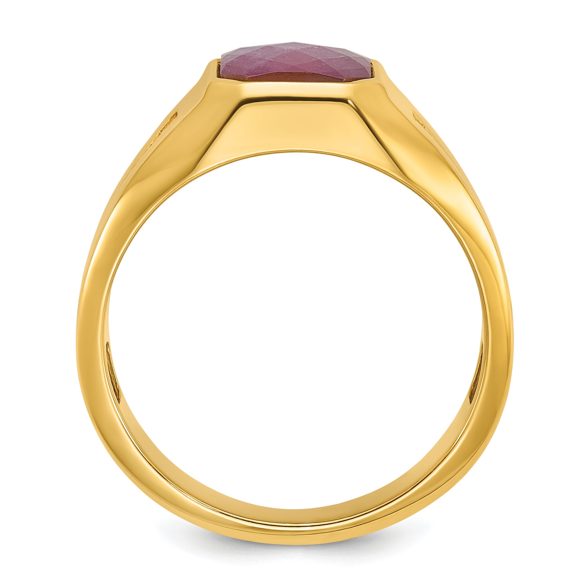 10K Yellow Gold 10Ky Fancy Ring Mounting