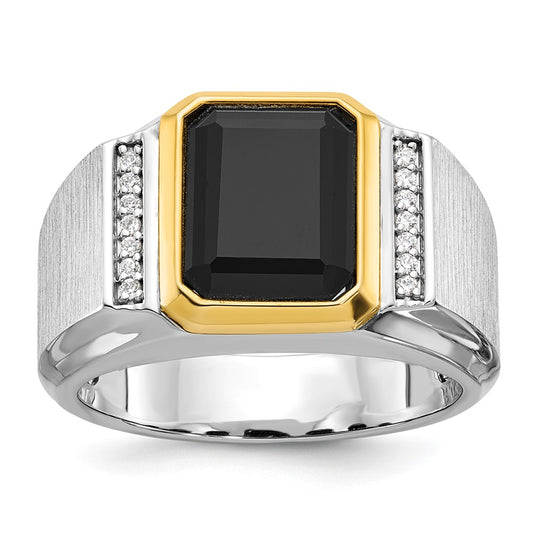 10K Two-Tone Two-Tone Fancy Ring Mounting