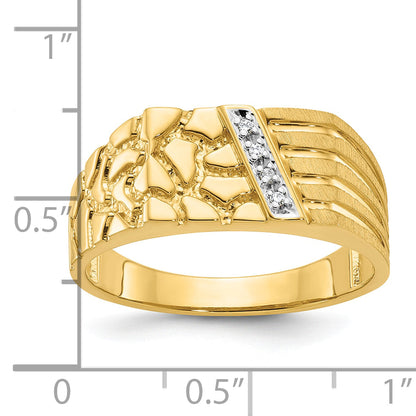 10K Yellow Gold 10Ky Fancy Ring Mounting