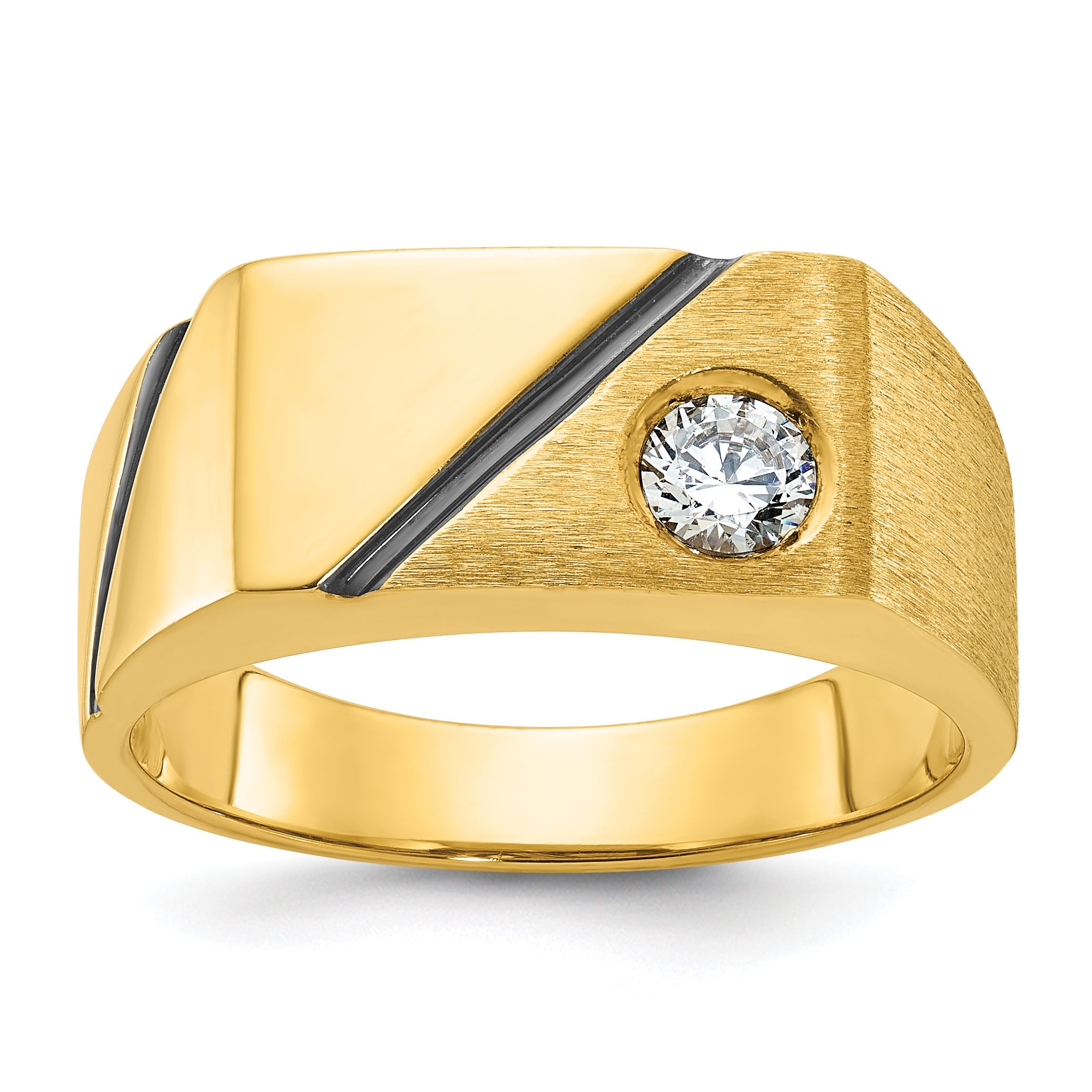 10K Yellow Gold 10Ky Fancy Ring Mounting