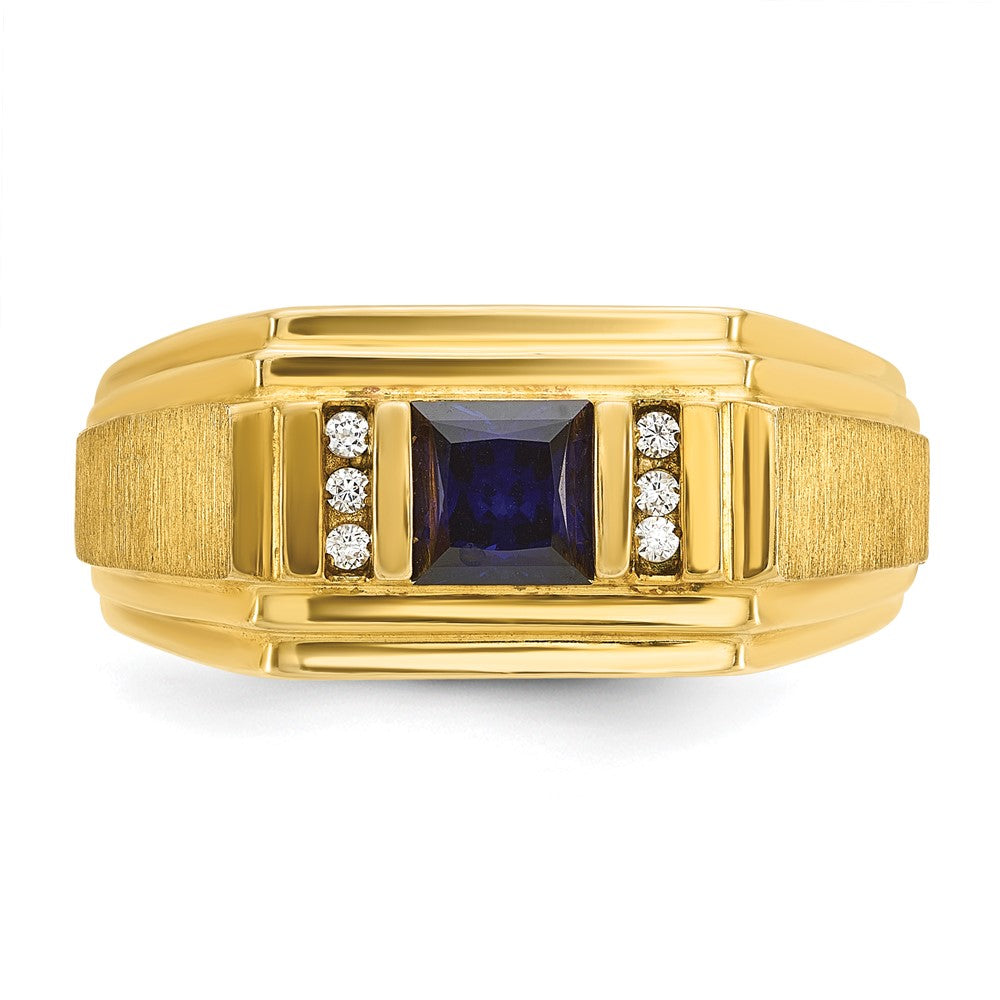 10K Yellow Gold 10Ky Fancy Ring Mounting