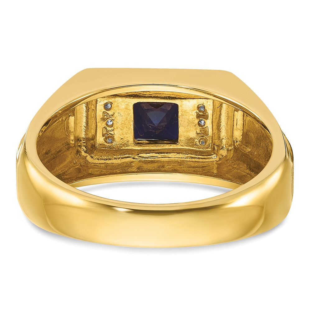 10K Yellow Gold 10Ky Fancy Ring Mounting