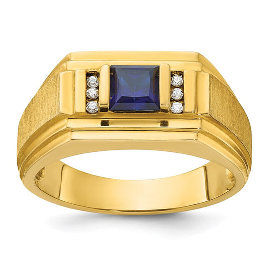 10K Yellow Gold 10Ky Fancy Ring Mounting
