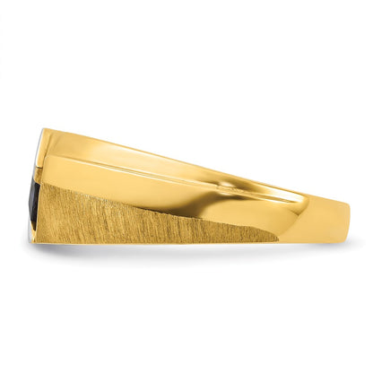 10K Yellow Gold 10Ky Fancy Ring Mounting