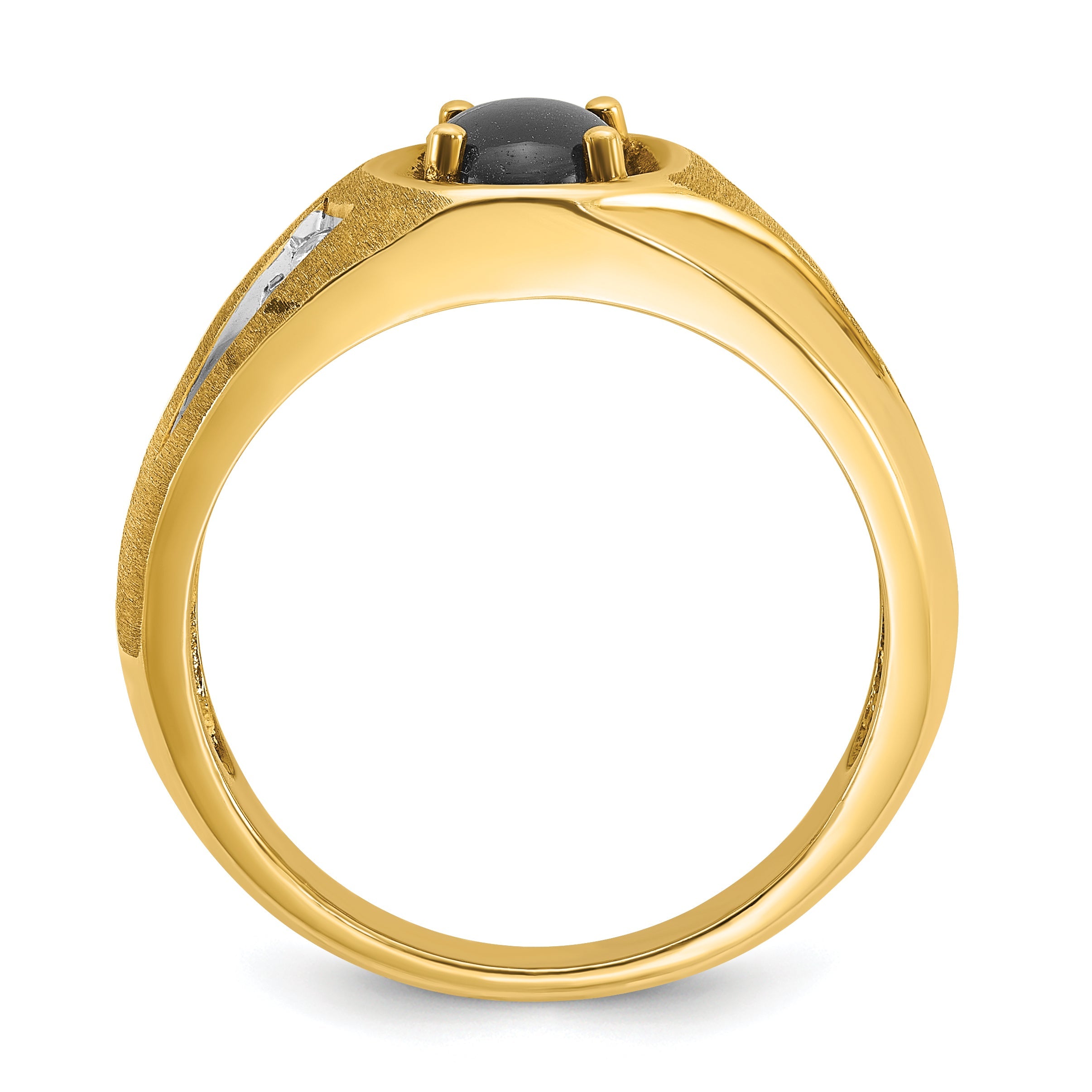 10K Yellow Gold 10Ky Fancy Ring Mounting