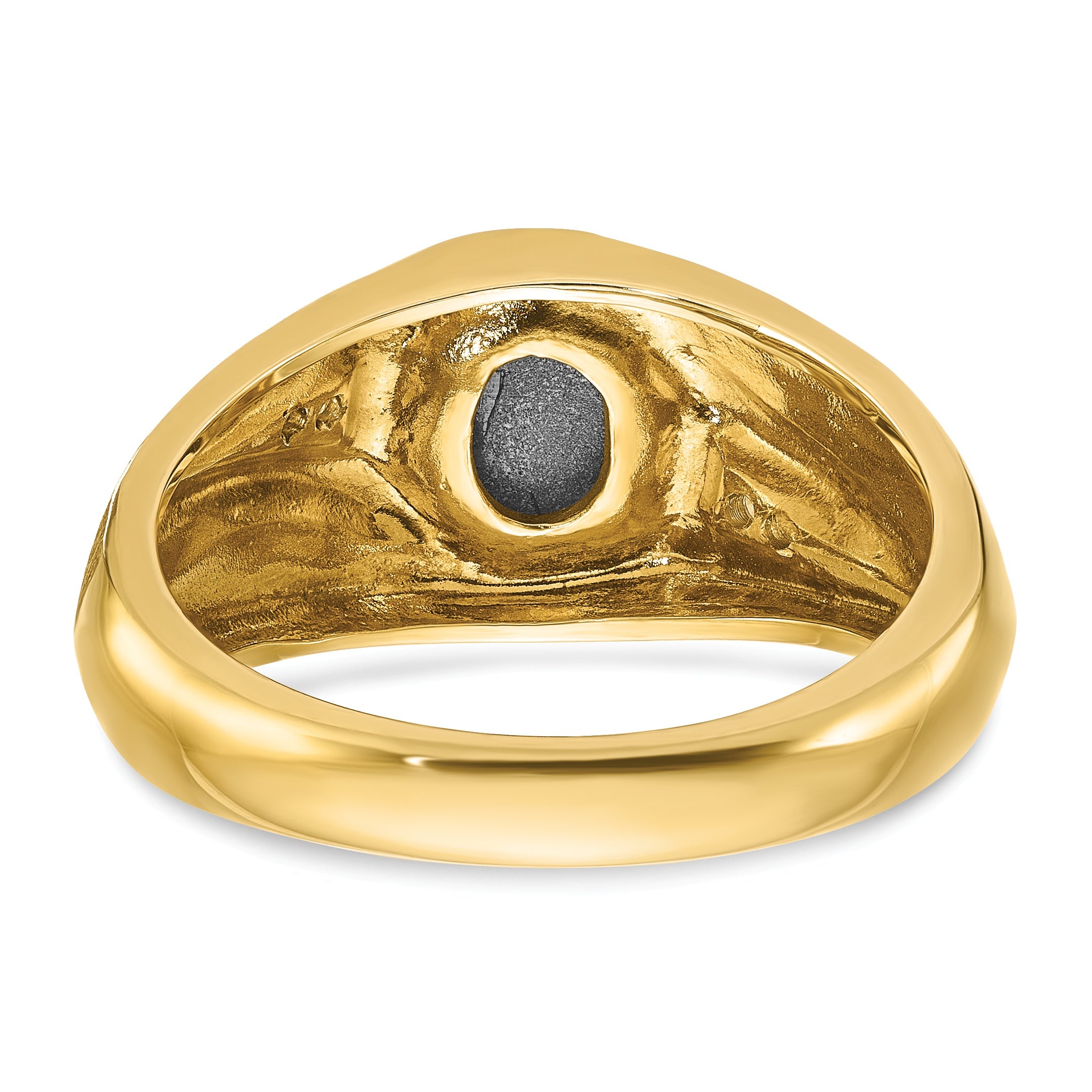 10K Yellow Gold 10Ky Fancy Ring Mounting