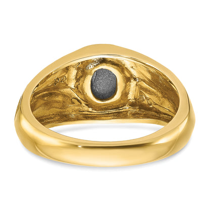 10K Yellow Gold 10Ky Fancy Ring Mounting