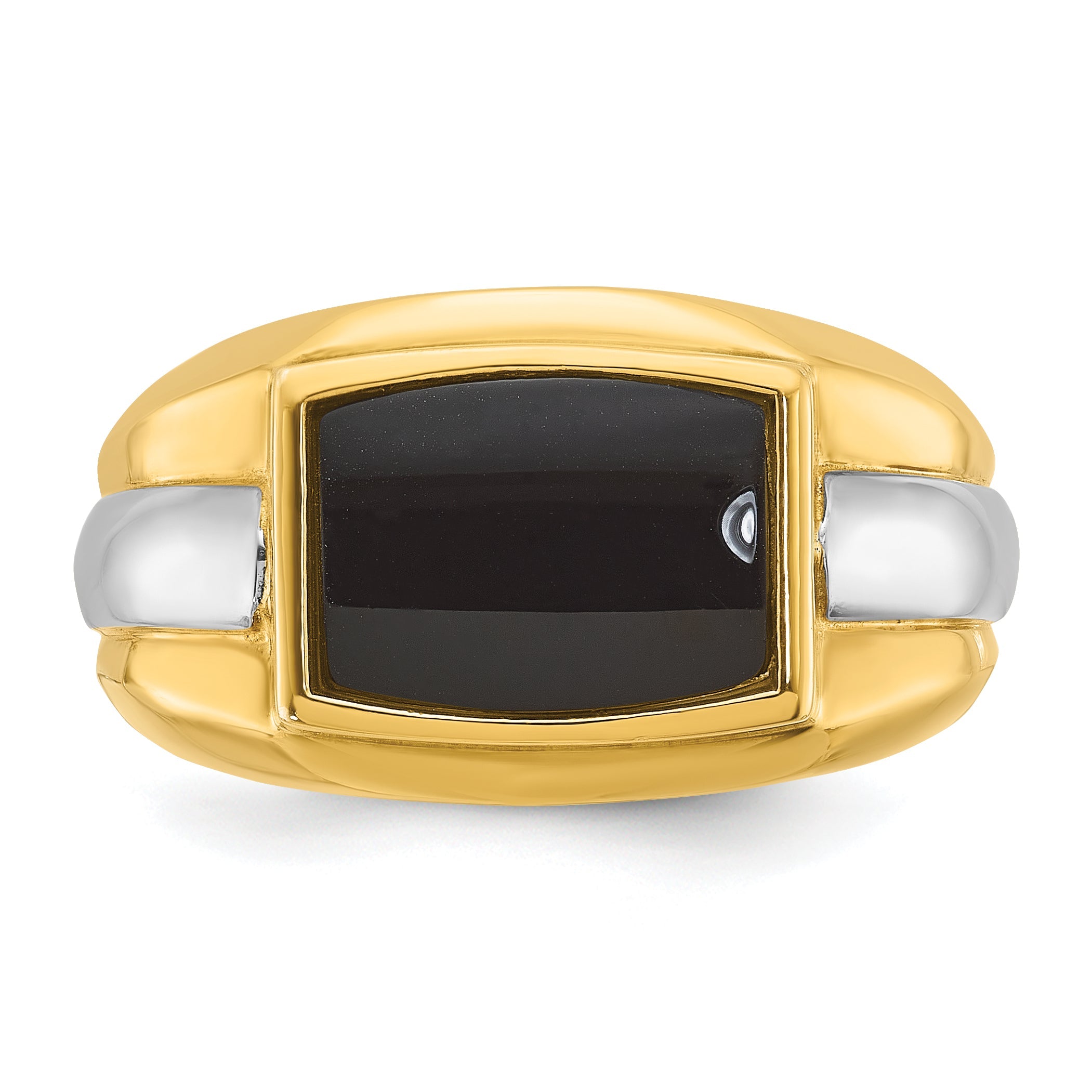 10K Two-Tone Two-Tone Fancy Ring Mounting