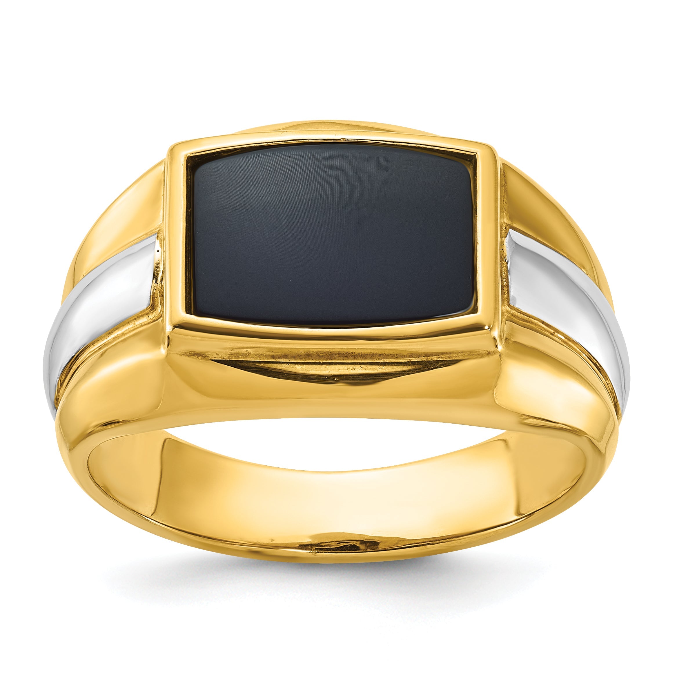10K Two-Tone Two-Tone Fancy Ring Mounting