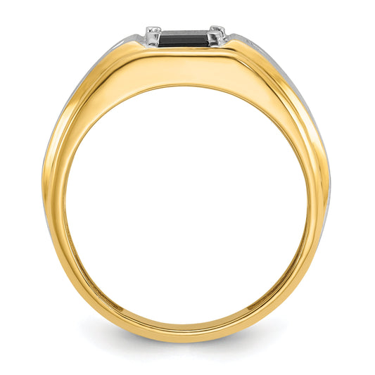 10K Two-Tone Two-Tone Fancy Ring Mounting