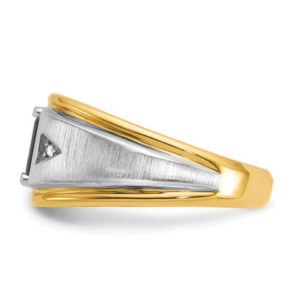 10K Two-Tone Two-Tone Fancy Ring Mounting