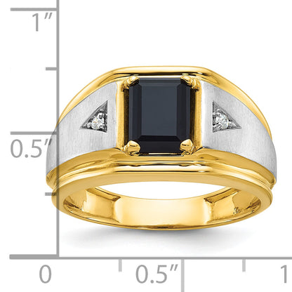 10K Two-Tone Two-Tone Fancy Ring Mounting