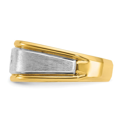 10K Two-Tone Two-Tone Fancy Ring Mounting