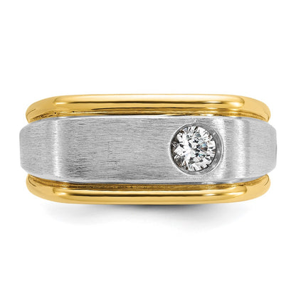 10K Two-Tone Two-Tone Fancy Ring Mounting