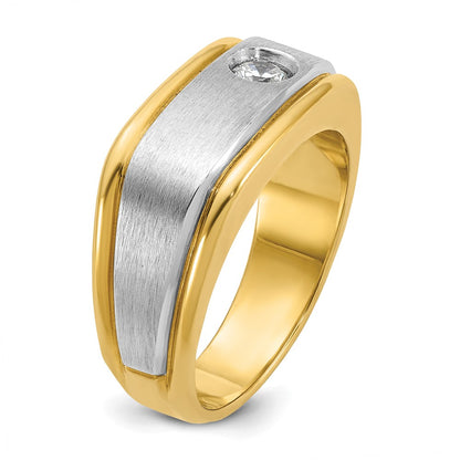 10K Two-Tone Two-Tone Fancy Ring Mounting