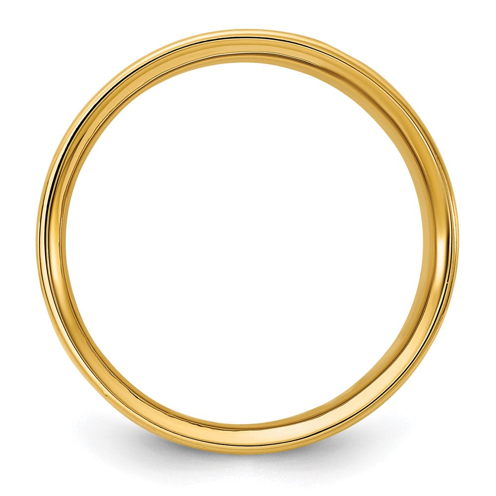 10K Yellow Gold Ibgoodman Men'S Satin Cross Ring Mounting