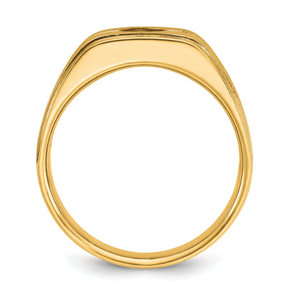 10K Yellow Gold 10Kw Fancy Ring Mounting