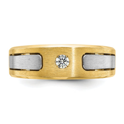 10K Two-Tone Two-Tone Fancy Ring Mounting