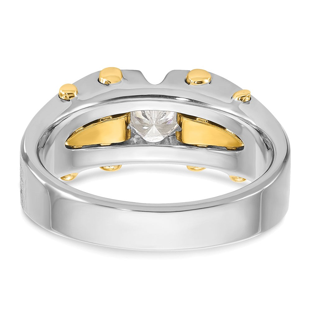 10K Two-Tone Two-Tone Fancy Ring Mounting
