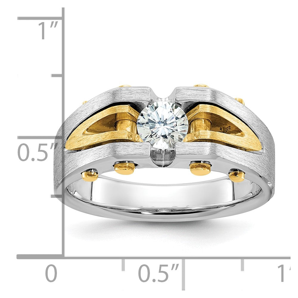 10K Two-Tone Two-Tone Fancy Ring Mounting