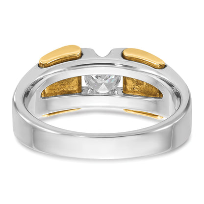 10K Two-Tone Two-Tone Fancy Ring Mounting