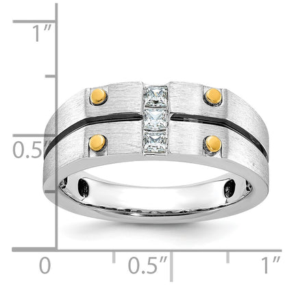 10K Two-Tone Two-Tone Fancy Ring Mounting