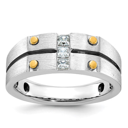10K Two-Tone Two-Tone Fancy Ring Mounting