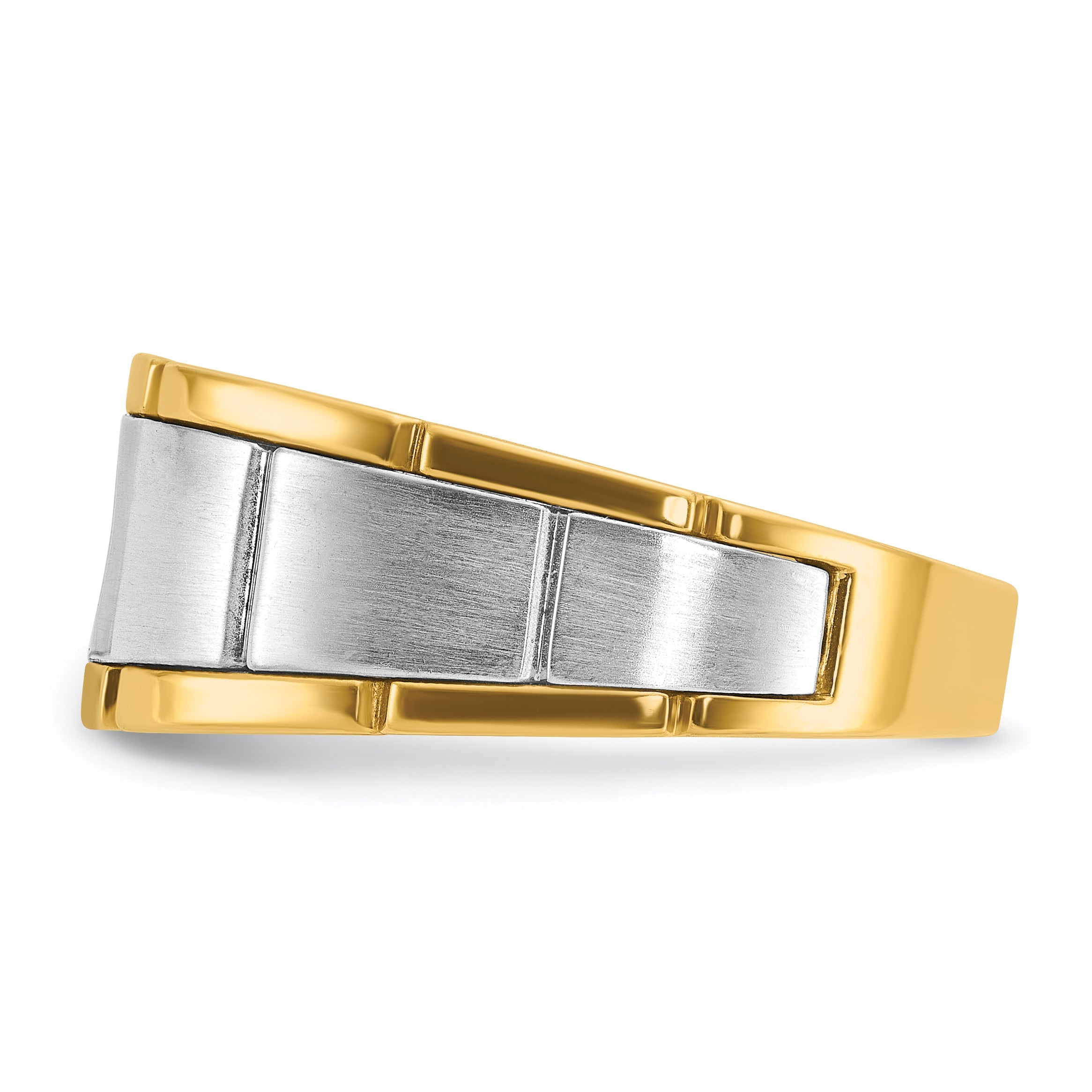 10K Two-Tone Two-Tone Fancy Ring Mounting