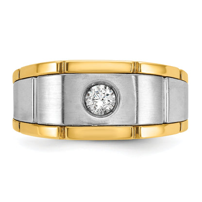 10K Two-Tone Two-Tone Fancy Ring Mounting
